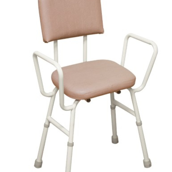 Kitchen Perching Stool with Arms - EQ7742